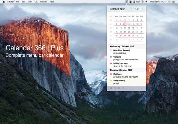 Calendar 366 Plus 1.4.5 for Mac|Mac版下载 | 
