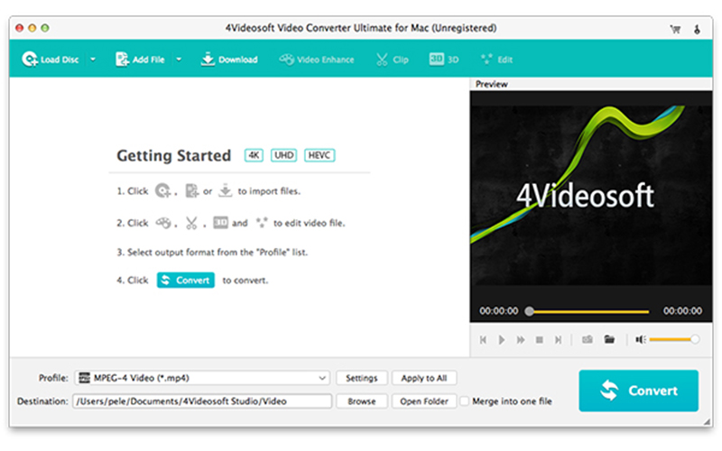 4Videosoft Video Converter Ultimate for Mac 9.0.16 for Mac|Mac版下载 | 