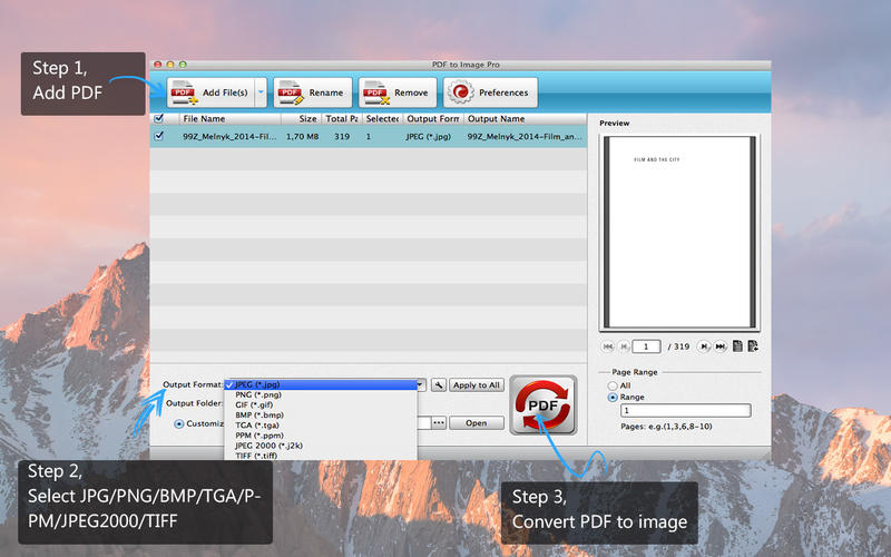 PDF to Image Pro 3.3.25 for Mac|Mac版下载 | 