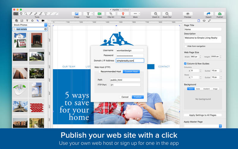 TurboWeb - Easy Web Design 1.1.8 for Mac|Mac版下载 | 