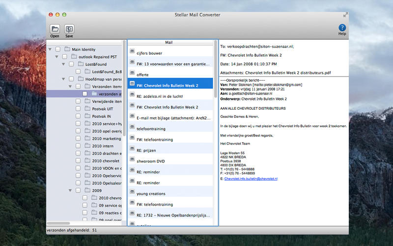 Stellar Mail Converter 2.0.1 for Mac|Mac版下载 | 