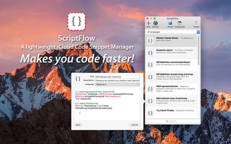 ScriptFlow 1.3 for Mac|Mac版下载 | 