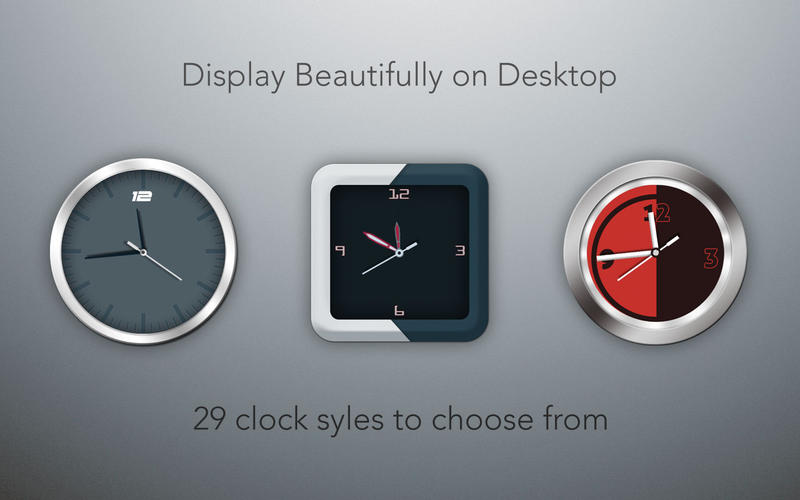 Desk Clock 1.1.3 for Mac|Mac版下载 | 