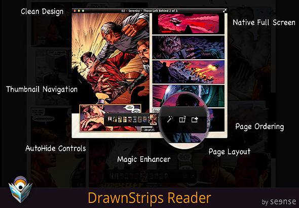 DrawnStrips Reader 3.1 for Mac|Mac版下载 | 