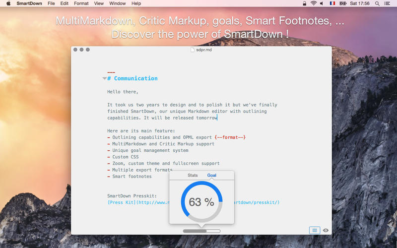 Smartdown 1.0.4 for Mac|Mac版下载 | 