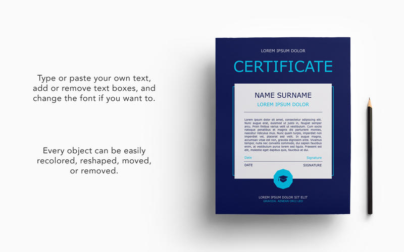 Certificates Templates for Pages 1.1.0 for Mac|Mac版下载 | 