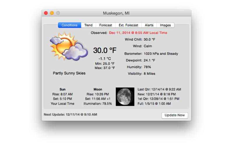 WeatherMan 2.7.6 for Mac|Mac版下载 | 