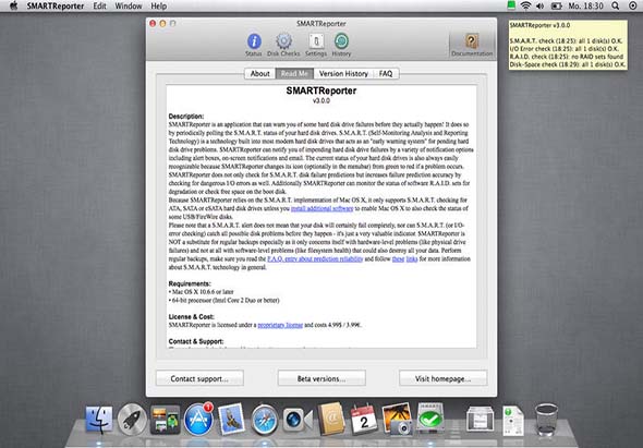 SMARTReporter 3.1.13 for Mac|Mac版下载 | 