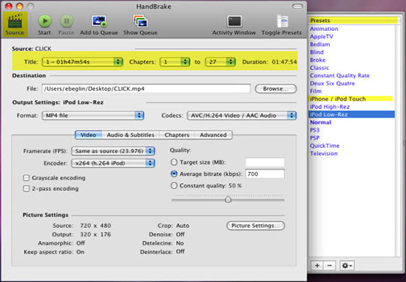 HandBrake 1.0.3 for Mac|Mac版下载 | 
