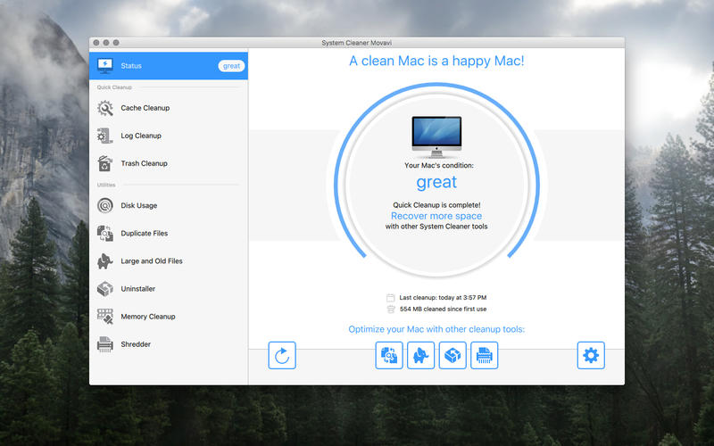 System Cleaner Movavi 2.4.2 for Mac|Mac版下载 | 