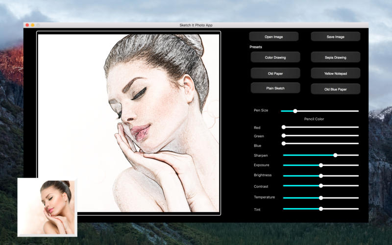 Sketch It Photo App 1.0 for Mac|Mac版下载 | 