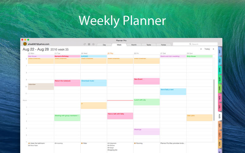 Planner Pro 1.1.2 for Mac|Mac版下载 | 