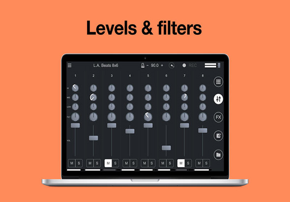 Remixlive 1.3.2 for Mac|Mac版下载 | - Remix loops with pads