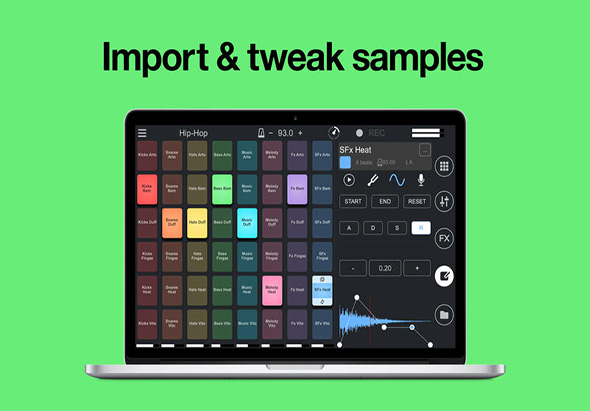 Remixlive 1.3.2 for Mac|Mac版下载 | - Remix loops with pads