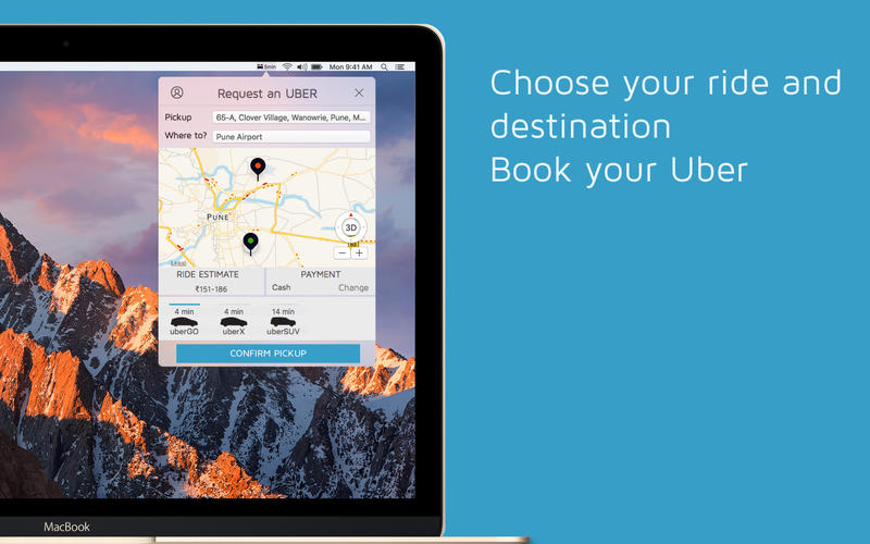 MenuCar for Uber Rides 1.0 for Mac|Mac版下载 | 