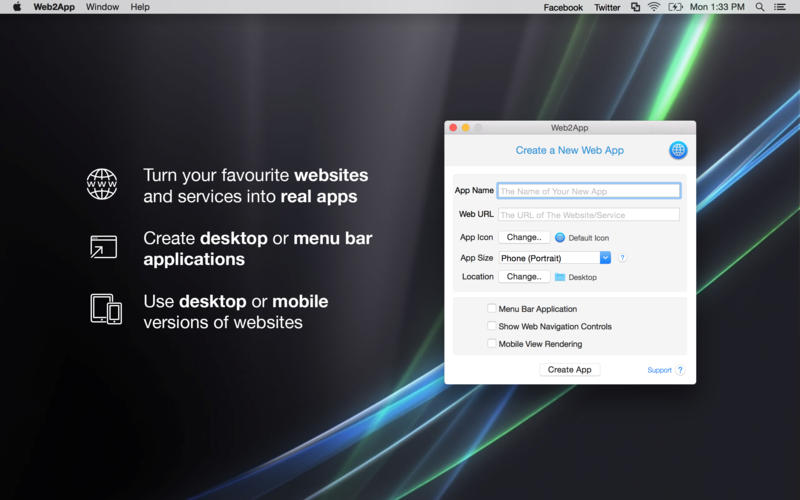 Web2App 2.0 for Mac|Mac版下载 | 
