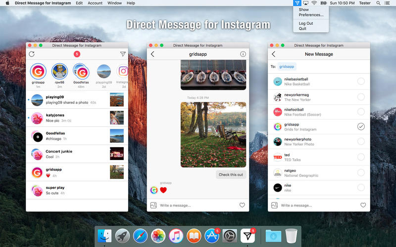 Direct Message for Instagram 4.0.1 for Mac|Mac版下载 | 