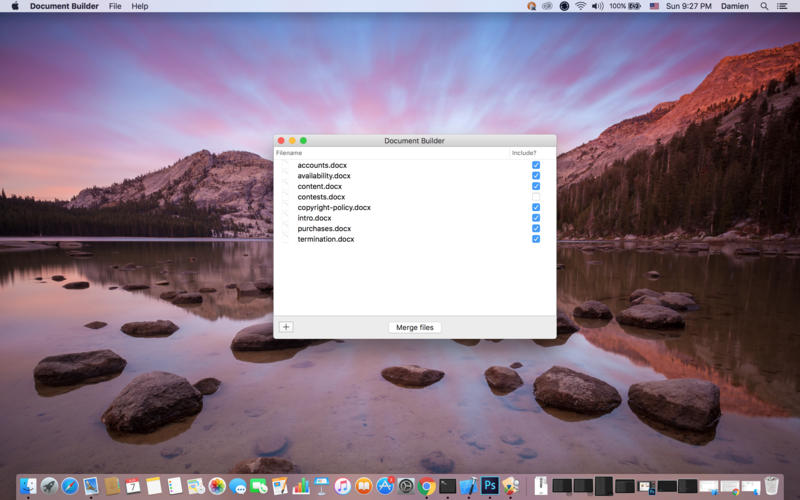 Document Builder 1.2 for Mac|Mac版下载 | 
