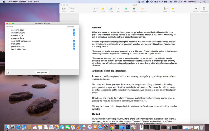 Document Builder 1.2 for Mac|Mac版下载 | 