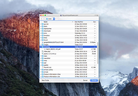 Yummy FTP Alias 2.2.12 for Mac|Mac版下载 | 