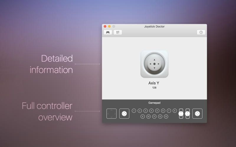 Joystick Doctor 1.0.1 for Mac|Mac版下载 | 