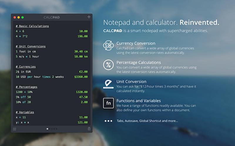 CalcPad 1.2.0 for Mac|Mac版下载 | 