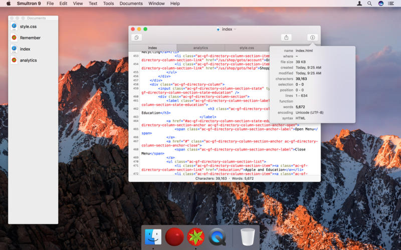 Smultron 9 9.0.3 for Mac|Mac版下载 | 