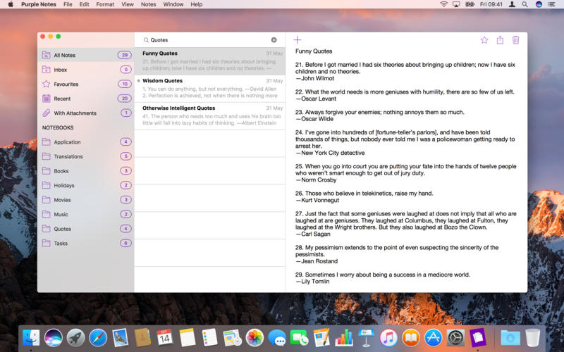 Purple Notes 4.2 for Mac|Mac版下载 | 