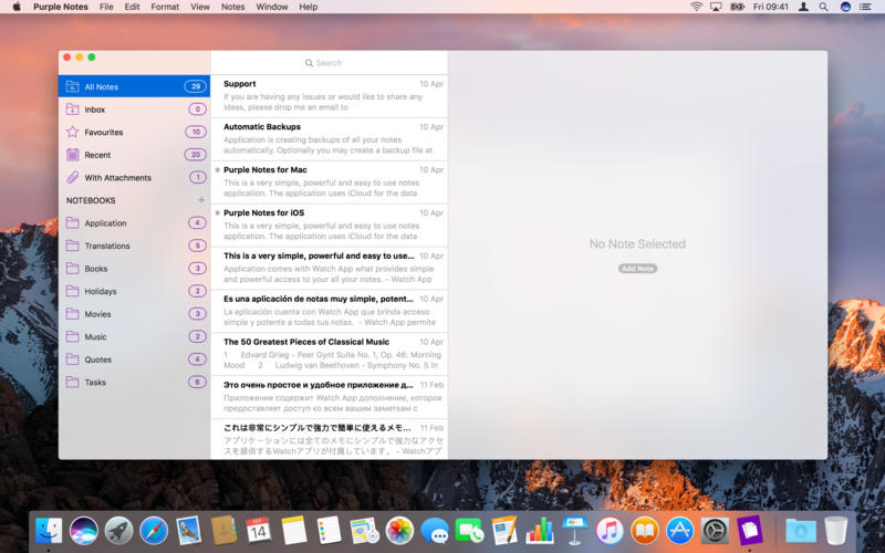 Purple Notes 4.2 for Mac|Mac版下载 | 