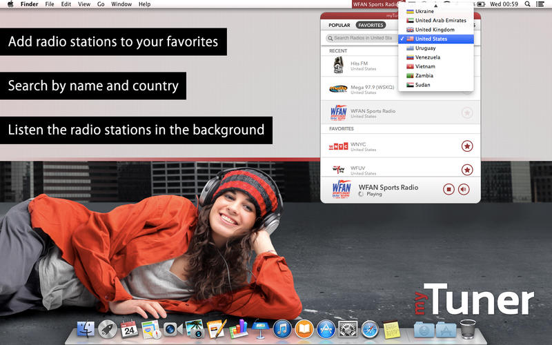 myTuner Radio 1.7.1 for Mac|Mac版下载 | 全球最火FM电台收音机