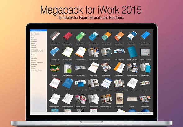 Megapack for iWork 2015 2.3 for Mac|Mac版下载 | 