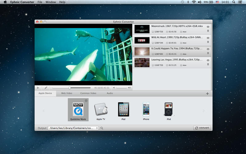 Ephnic Video Converter 1.1.0 for Mac|Mac版下载 | 