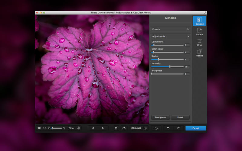 Photo DeNoise Movavi 1.0 for Mac|Mac版下载 | 