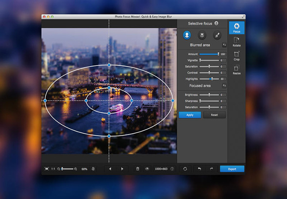 Photo Focus Movavi 1.0 for Mac|Mac版下载 | 