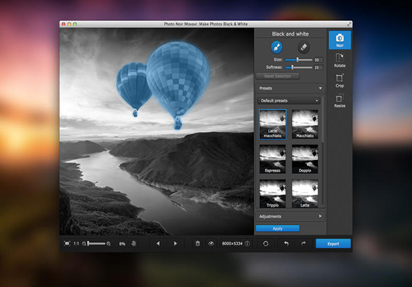 Photo Noir Movavi 1.0.1 for Mac|Mac版下载 | 