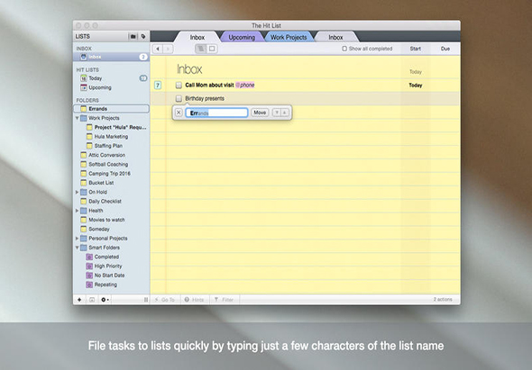 The Hit List 1.1.25 for Mac|Mac版下载 | 