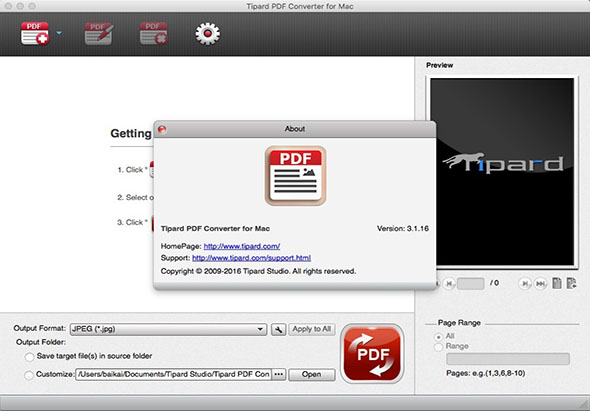 Tipard PDF Converter Platinum 3.1.16 for Mac|Mac版下载 | 