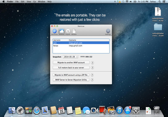 Horcrux Email Backup 2.9.3 for Mac|Mac版下载 | 