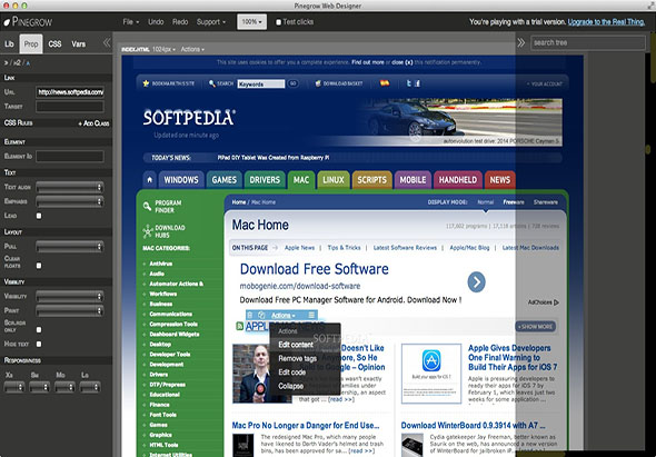 Pinegrow Web Designer 2.9.1 for Mac|Mac版下载 | 
