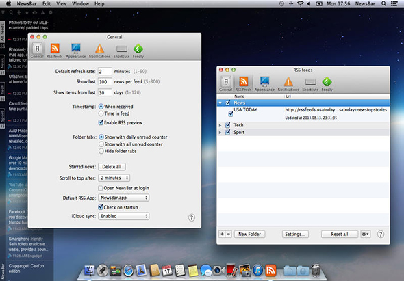 NewsBar RSS reader 1.0 for Mac|Mac版下载 | 