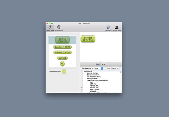 Quick CSS Button 1.5.1 for Mac|Mac版下载 | 