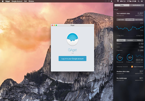 GAget 1.2.1 for Mac|Mac版下载 | 