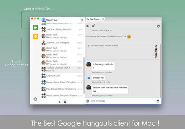 Hangouts Plus 1.5 for Mac|Mac版下载 | 
