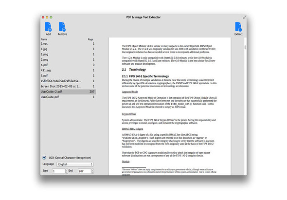 PDF & Image Text Extractor 1.01 for Mac|Mac版下载 | 