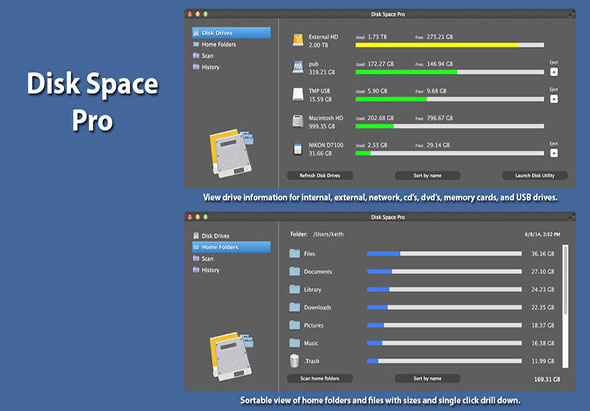 Disk Space Pro 2.4 for Mac|Mac版下载 | 