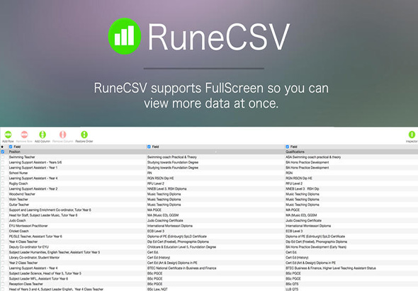 RuneCSV 2.4 for Mac|Mac版下载 | 