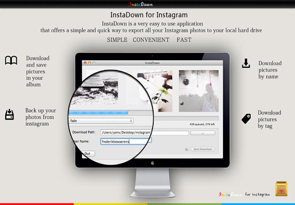 InstaDown for Instagram 1.7.1 for Mac|Mac版下载 | 