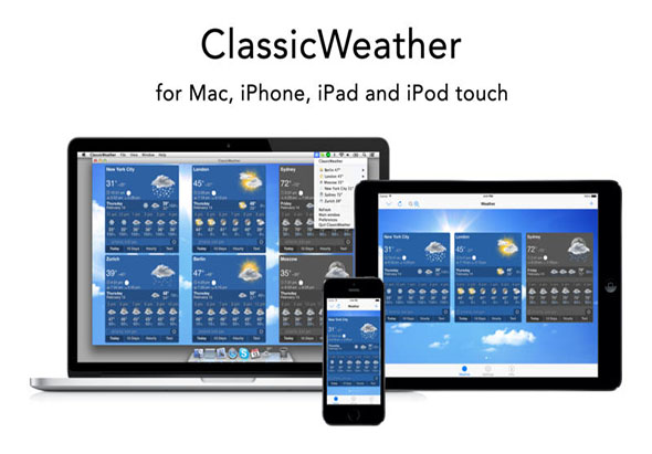 ClassicWeather HD 1.7 for Mac|Mac版下载 | 