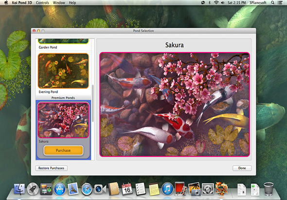 Koi Pond 3D 1.2.0 for Mac|Mac版下载 | 