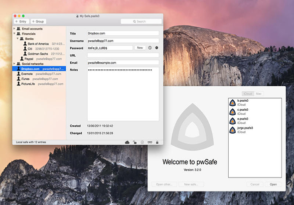 pwSafe 3.2.1 for Mac|Mac版下载 | 